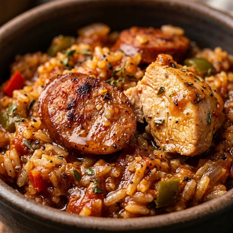One-Pot Jambalaya Sausage And Chicken 20 Min