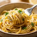 One-Pot Lemon Garlic Butter Pasta So Easy