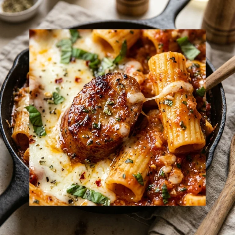 One-Pot Sausage Pasta Skillet Cheesy 20 Minute