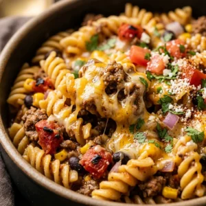 One-Pot Taco Pasta Cheesy 20 Minute Busy Night Win