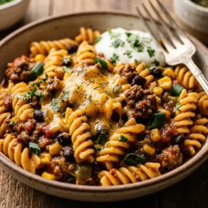 One-Pot Taco Pasta Cheesy 20 Minute Busy Night Win