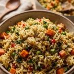 One Pot Vegetable Rice Pilaf Easy Fluffy Family Budget