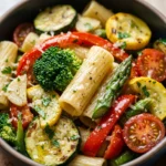 One-Pot Veggie Pasta Primavera Healthy 20 Min