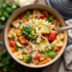 One-Pot Veggie Pasta Primavera Healthy 20 Min