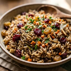 One Pot Wild Rice Pilaf Easy Fluffy Family Budget