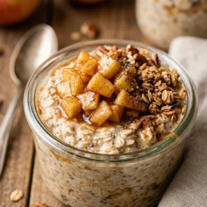 Overnight Oats Flavors Apple Easy 5 Minute Breakfast Meal Prep