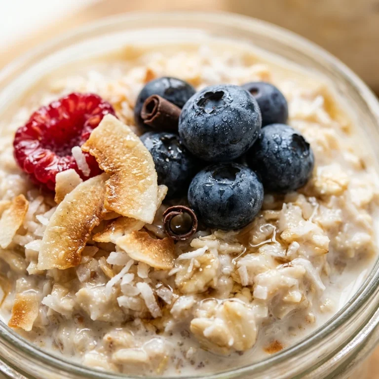 Overnight Oats Flavors Coconut Easy 5 Minute Breakfast Meal Prep