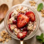 Overnight Oats Flavors Strawberry Easy 5 Minute Breakfast Meal Prep