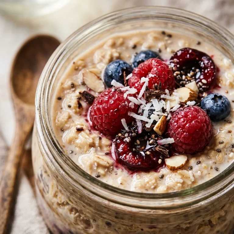 Overnight Oats Meal Prep Coconut Easy Healthy 5 Minute Breakfast