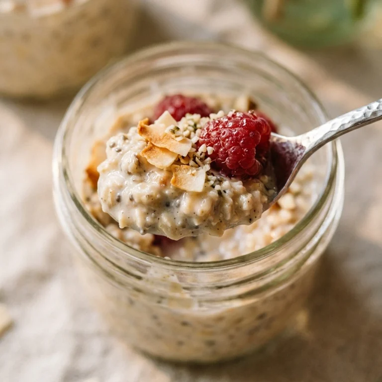 Overnight Oats Weight Loss Coconut Healthy Easy 5 Minute Breakfast