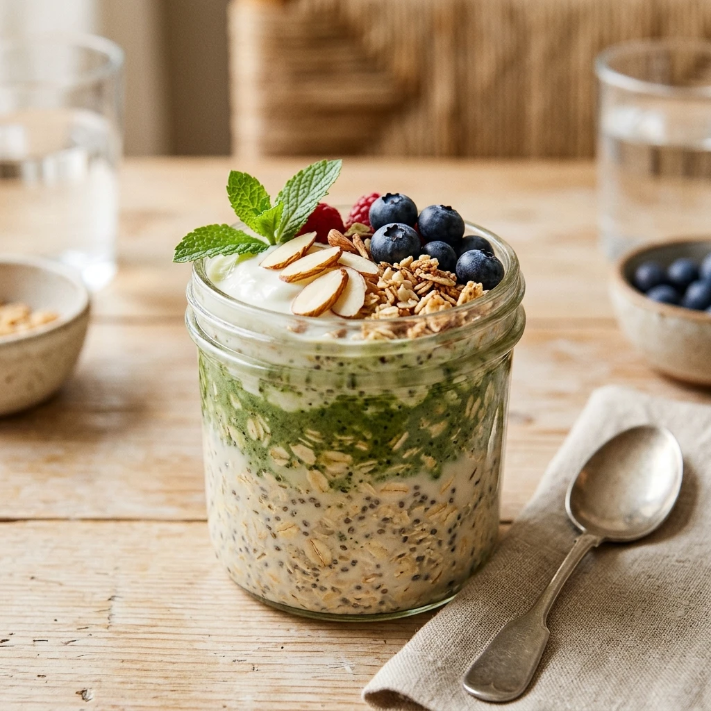 Overnight Oats Weight Loss Green Healthy Easy 5 Minute Breakfast
