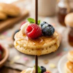 Pancake Skewers Fluffy Mini Kids Breakfast Party