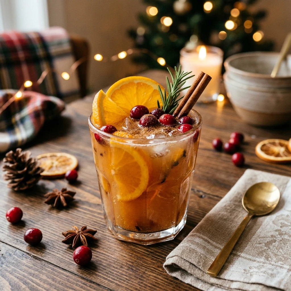 Party Punch Apple Cider Easy Kids Adults Holiday Cozy Drink