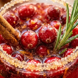Party Punch Cranberry Easy Kids Adults Holiday Cozy Drink