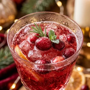 Party Punch Cranberry Easy Kids Adults Holiday Cozy Drink