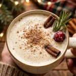 Party Punch Eggnog Easy Kids Adults Holiday Cozy Drink