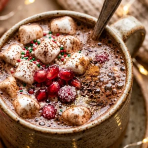 Party Punch Hot Chocolate Easy Kids Adults Holiday Cozy Drink