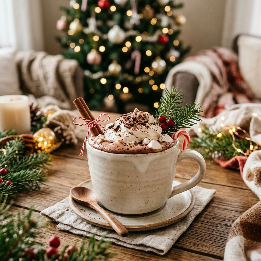 Party Punch Hot Chocolate Easy Kids Adults Holiday Cozy Drink