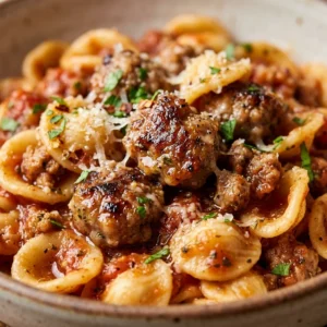 Pasta With Sausage Under $2 Per Serving Budget