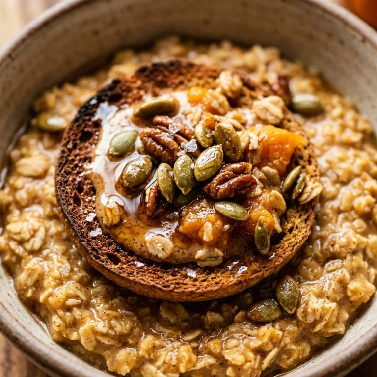 Pumpkin Bagels Breakfast Fall Oats Homemade