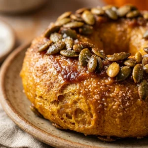 Pumpkin Bagels Homemade Chewy Fall Breakfast