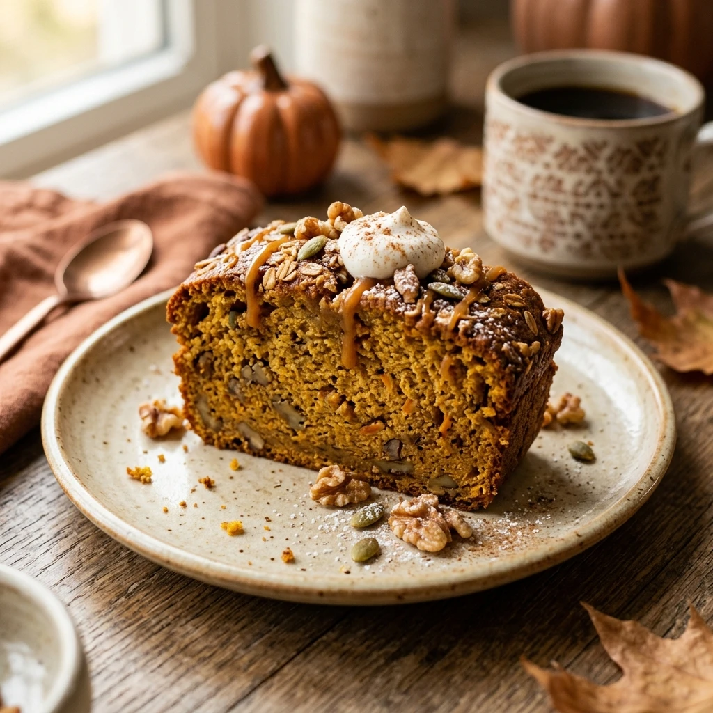 Pumpkin Banana Bread Moist Fall Baking