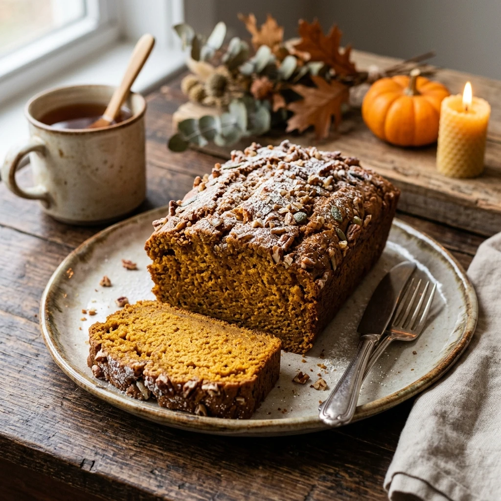 Pumpkin Bread No Yeast Fall Baking Easy