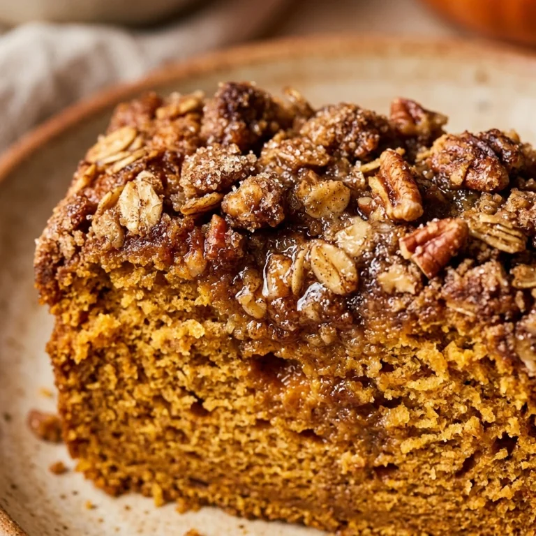 Pumpkin Bread With Streusel Topping Fall Baking