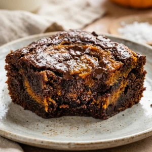 Pumpkin Brownies Fudgy Fall Desserts