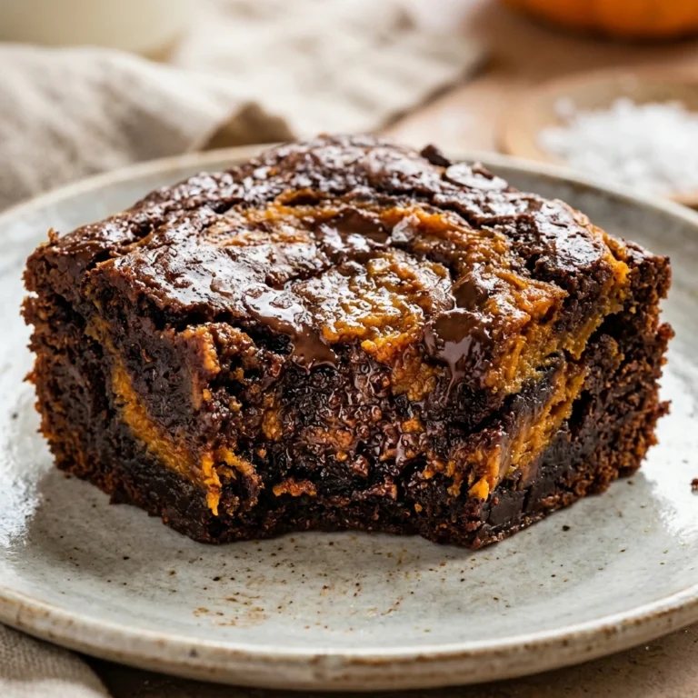 Pumpkin Brownies Fudgy Fall Desserts