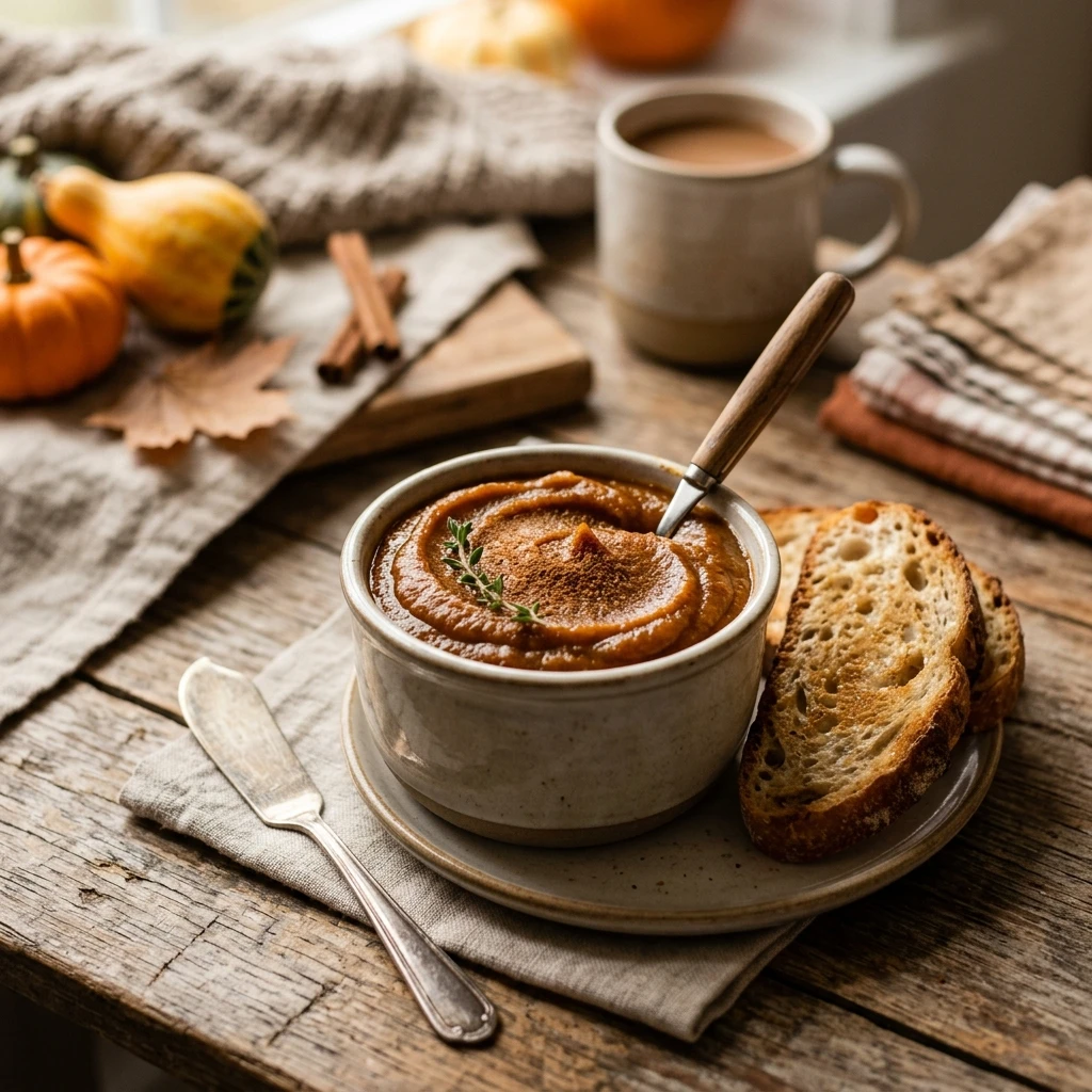 Pumpkin Butter Homemade 3 Ingredient Fall Spread