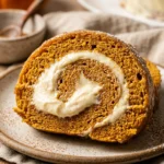 Pumpkin Cake Roll Fall Desserts Cream Cheese