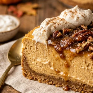 Pumpkin Cheesecake No Bake Creamy Fall Dessert