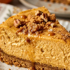 Pumpkin Cheesecake No Bake Fall Desserts