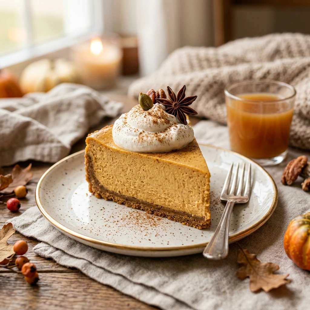 Pumpkin Cheesecake No Bake Fall Desserts