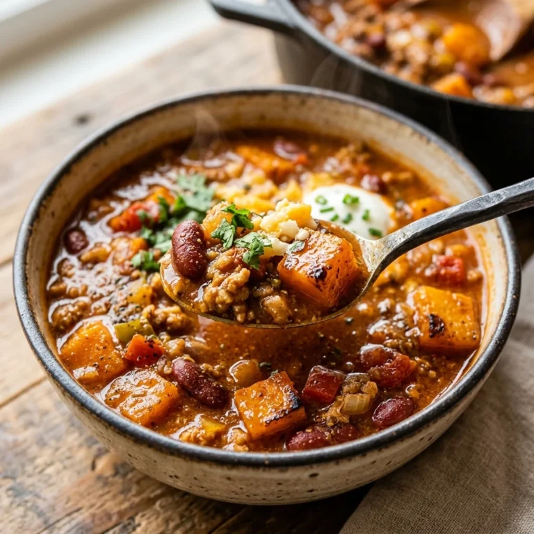 Pumpkin Chili Cozy One-Pot Feeds 8 People Fall