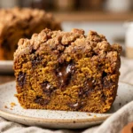 Pumpkin Chocolate Chip Bread With Cinnamon Crumb Fall