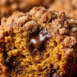 Pumpkin Chocolate Chip Muffins With Cinnamon Crumb Fall