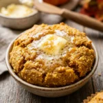 Pumpkin Cornbread Muffins With Honey Butter Fall Baking