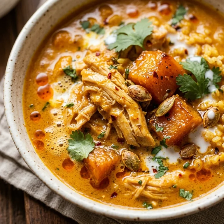 Pumpkin Curry With Chicken And Coconut Milk Fall Dinner