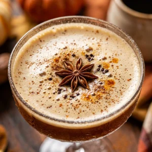 Pumpkin Espresso Martini Fall Cocktail Trending