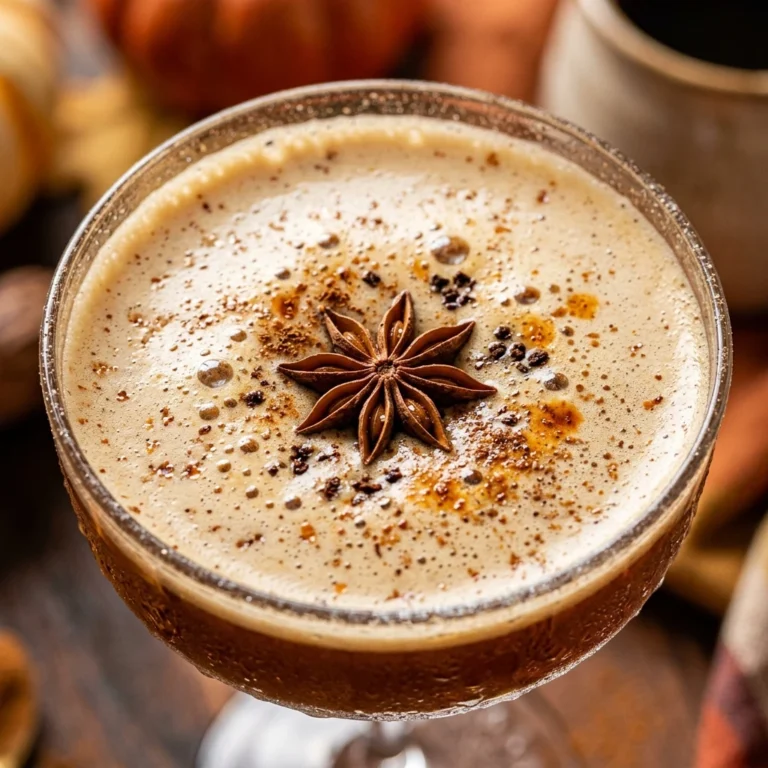 Pumpkin Espresso Martini Fall Cocktail Trending