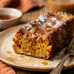 Pumpkin French Toast Sticks Fall Breakfast Kids Love