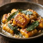 Pumpkin Gnocchi With Brown Butter And Sage Cozy Dinner