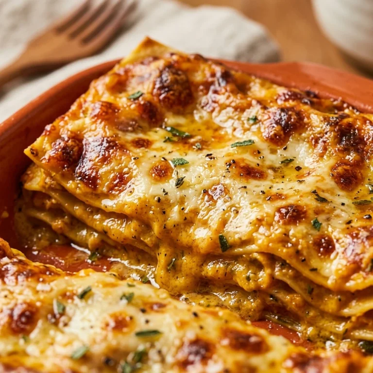 Pumpkin Lasagna Creamy Savory Fall Dinner