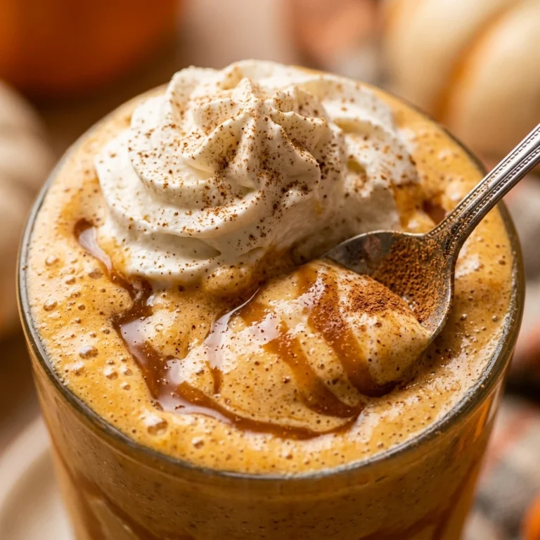 Pumpkin Milkshake Creamy 5 Minute Fall Drink
