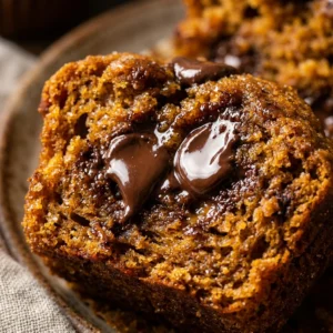 Pumpkin Muffins With Chocolate Chips Fall Baking