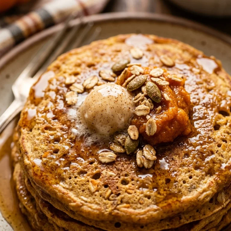 Pumpkin Pancakes Fluffy Breakfast Fall Oats