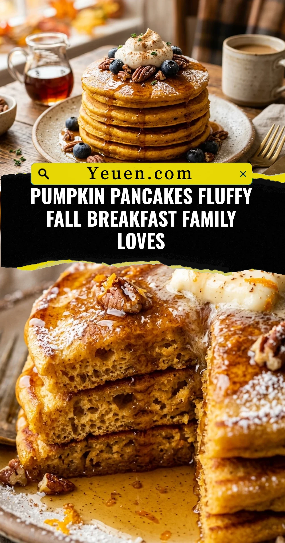 Pumpkin Pancakes Fluffy Fall Breakfast Family Loves