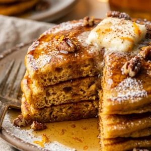 Pumpkin Pancakes Fluffy Fall Breakfast Family Loves